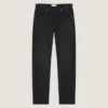 Jeans dal taglio dritto con cuciture couture e effetto shadow wash