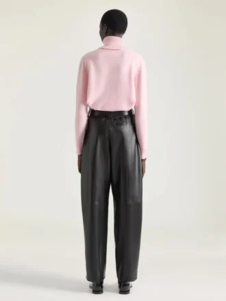 Maglione a collo alto in lana e cashmere con firma Givenchy