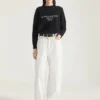 Maglione in lana e cashmere con firma Givenchy Maglione in lana e cashmere con firma Givenchy