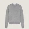 Maglione in lana e cashmere con ricamo Givenchy Paris