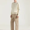 Maglione in maglia di cotone con ricamo Givenchy Paris