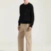 Maglione in maglia di cotone con ricamo Givenchy Paris