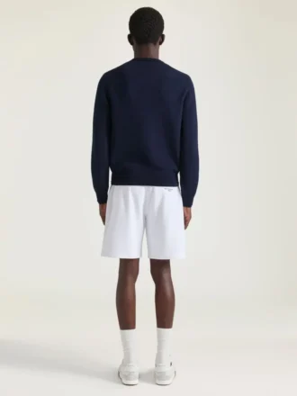 Maglione in maglia di cotone con ricamo Givenchy Paris Maglione in maglia di cotone con ricamo Givenchy Paris