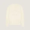 Maglione in maglia di cotone con ricamo Givenchy Paris