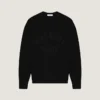 Maglione in maglia di cotone con ricamo Givenchy Paris