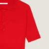 Mini abito polo in maglia effetto seconda pelle Mini abito polo in maglia effetto seconda pelle