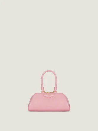 Mini Antigona Bag East-West in pelle Box