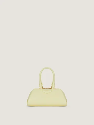 Mini Antigona Bag East-West in pelle Box