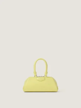 Mini Antigona Bag East-West in pelle Box