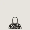 Mini Antigona Bag East-West in pelle effetto pony con stampa animalier Mini Antigona Bag East-West in pelle effetto pony con stampa animalier