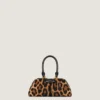 Mini borsa Antigona East-West in pelle effetto leopardo Mini borsa Antigona East-West in pelle effetto leopardo