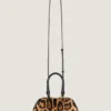 Mini borsa Antigona East-West in pelle effetto leopardo Mini borsa Antigona East-West in pelle effetto leopardo