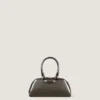 Mini borsa Antigona East-West in pelle effetto specchio Mini borsa Antigona East-West in pelle effetto specchio
