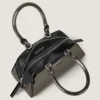 Mini borsa Antigona East-West in pelle effetto specchio Mini borsa Antigona East-West in pelle effetto specchio