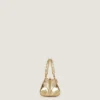 Mini borsa Antigona East-West in pelle laminata Mini borsa Antigona East-West in pelle laminata