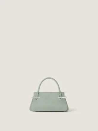 Mini borsa Pinch in pelle martellata