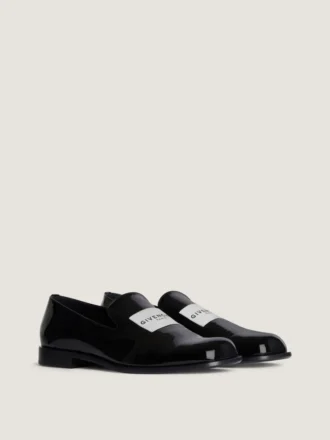 Mocassini Tux in pelle verniciata
