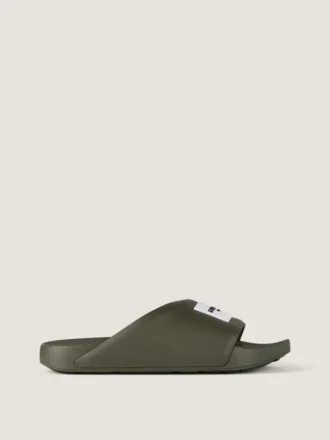 Mules con cinturino in gomma