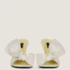 Mules con tacco Boudoir in pelle nappa con fiocco Mules con tacco Boudoir in pelle nappa con fiocco