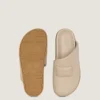 Mules piatte Label in pelle nappa Mules piatte Label in pelle nappa