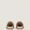 Mules piatte Label in pelle nappa Mules piatte Label in pelle nappa