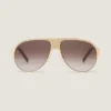 Occhiali da sole Givenchy Bold in metallo Occhiali da sole Givenchy Bold in metallo