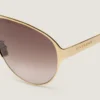 Occhiali da sole Givenchy Bold in metallo Occhiali da sole Givenchy Bold in metallo