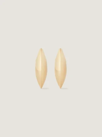 Orecchini Cocoon in metallo