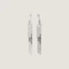 Orecchini Givenchy Tape in metallo e smalto