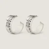 Orecchini Givenchy Tape in metallo e smalto Orecchini Givenchy Tape in metallo e smalto