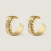 Orecchini Givenchy Tape in metallo e smalto Orecchini Givenchy Tape in metallo e smalto