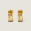 Orecchini Givenchy Tape in metallo e smalto Orecchini Givenchy Tape in metallo e smalto