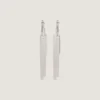 Orecchini Givenchy Tape in metallo e smalto