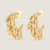 Orecchini Lucky Charms in metallo