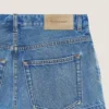 Pantaloncini in denim blu medio Pantaloncini in denim blu medio