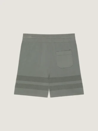 Pantaloncini in maglia con dettagli in rete Pantaloncini in maglia con dettagli in rete