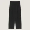 Pantaloni a doppia piega in lana Pantaloni a doppia piega in lana