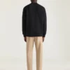 Felpa in pile con motivo Givenchy Paris Gros Grain