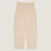 Pantaloni con cuciture couture in cotone con toppa Givenchy Paris