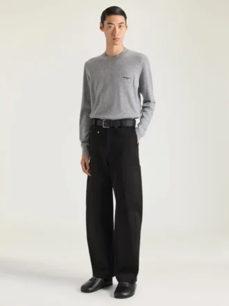 Maglione in lana e cashmere con ricamo Givenchy Paris Maglione in lana e cashmere con ricamo Givenchy Paris