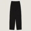 Pantaloni con doppia piega e spacchi in lana Pantaloni con doppia piega e spacchi in lana