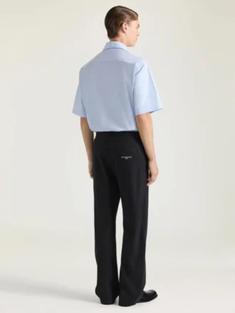 Pantaloni jogger con cuciture couture in pile ricamato Givenchy Paris Pantaloni jogger con cuciture couture in pile ricamato Givenchy Paris