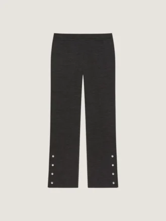 Pantaloni jogger in lana con nastro gros grain Givenchy Paris