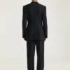 Giacca doppiopetto in twill di lana Giacca doppiopetto in twill di lana