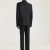 Pantaloni sartoriali aderenti in lana