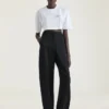 Pantaloni sartoriali Cocoon in lana Pantaloni sartoriali Cocoon in lana