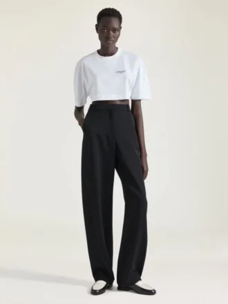 Pantaloni sartoriali Cocoon in lana