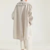 Parka con collo a scialle e zip in cotone Parka con collo a scialle e zip in cotone