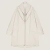 Parka con collo a scialle e zip in cotone Parka con collo a scialle e zip in cotone