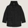 Parka con cuciture couture Parka con cuciture couture